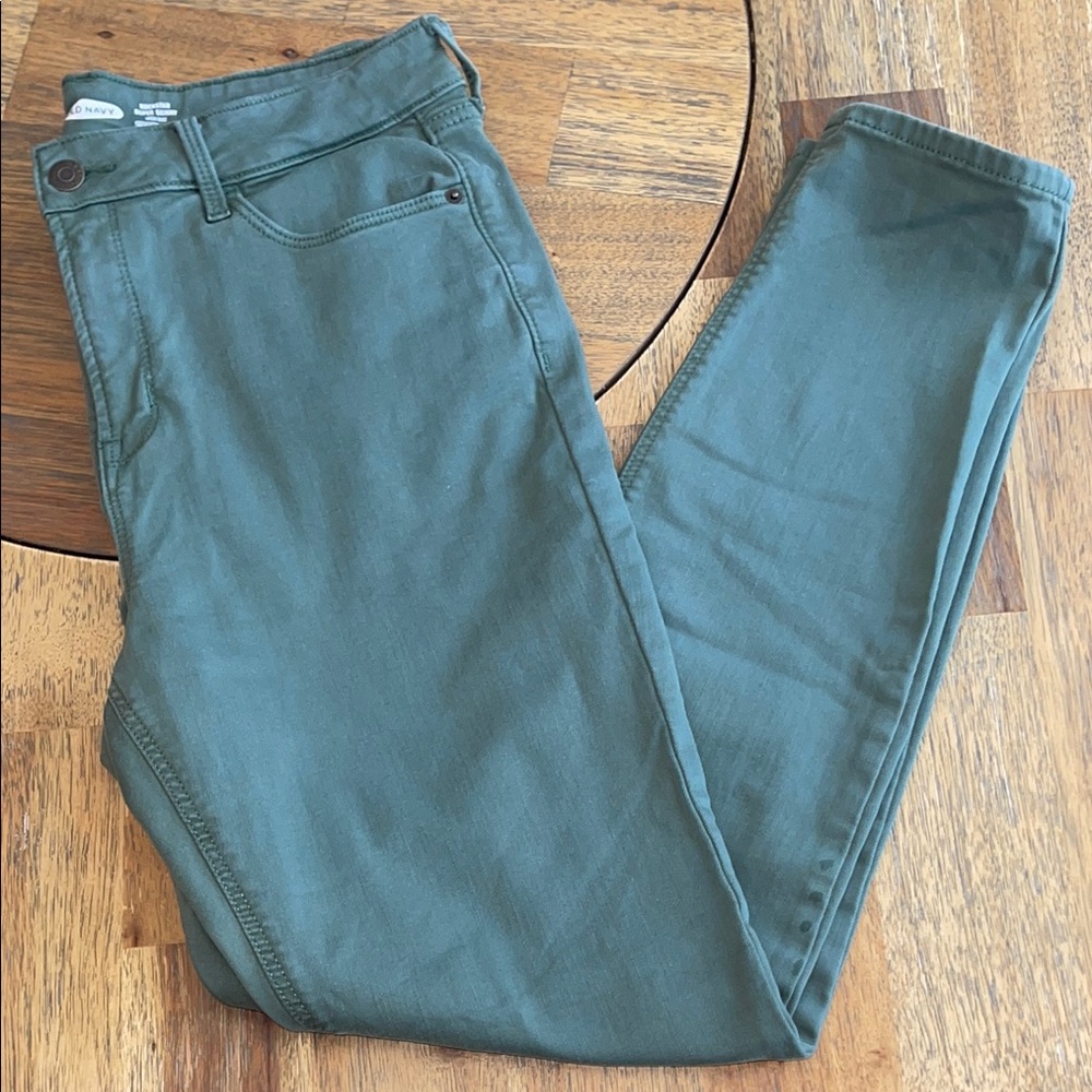 Old‎ Navy Skinny Pants - fleece - forest green